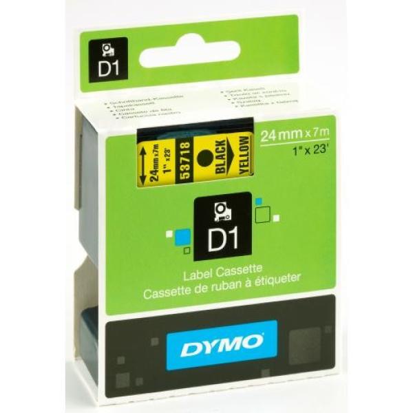 Dymo schriftband d1 schwarz/gelb s0720980 24mm/7m - Dymo-s0720980-5411313537186-04.jpg