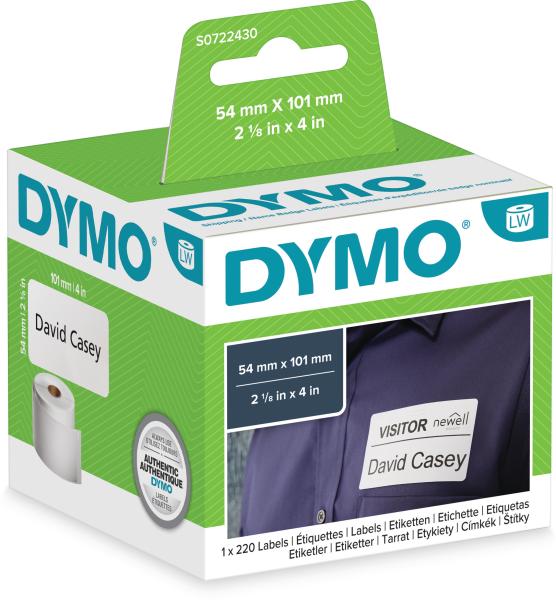 Dymo versand-etiketten s0722430 perm.101x54mm 220 stück - Dymo-s0722430-5411313990141