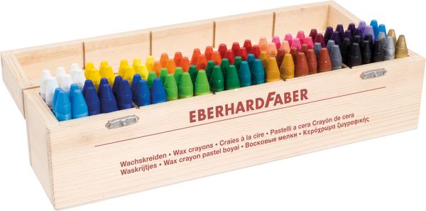 Eberhard faber wachsmalkreide colori 524020 100 farben ass. - Eberhard-faber-524020-4087205240208