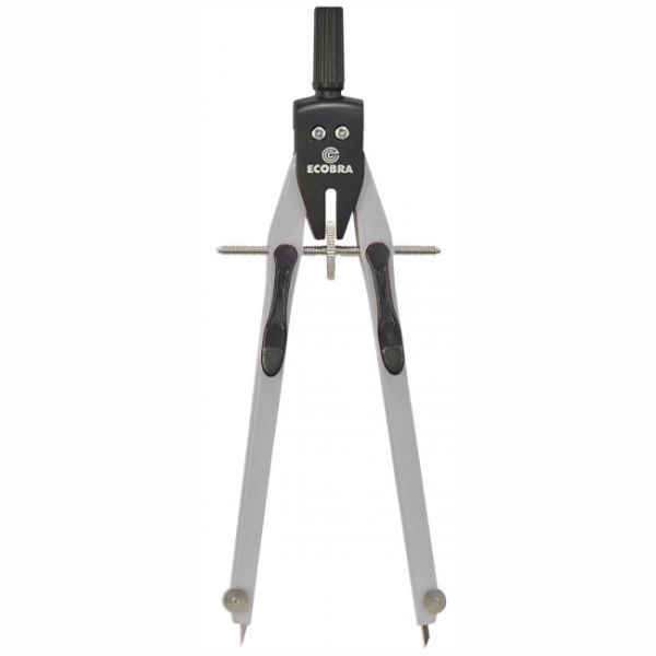 Ecobra zirkel duo-tec 17cm 426124 350mm, silber - Ecobra-426124-4011123652805
