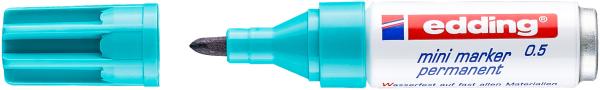Edding mini marker permanent 1,5-3mm 0-14 türkis - Edding-0-14-4004764864867-02.jpg