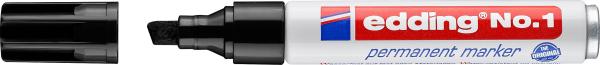 Edding permanent marker no. 1 1-5mm 1-1 schwarz - Edding-1-1-4004764000517