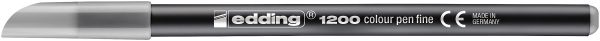 Edding faserschreiber 1200 0,5-1mm 1200-026 pastell, silbergrau - Edding-1200-026-4057305020338