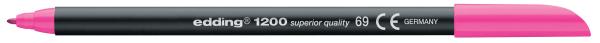 Edding fasermaler 1200 1 mm 1200-069 neonpink - Edding-1200-069-4004764828432