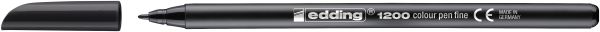 Edding faserschreiber 1200 0.5-1mm 1200-1 schwarz - Edding-1200-1-4004764033218