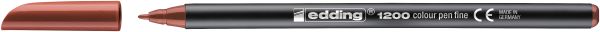 Edding faserschreiber 1200 0,5-1mm 1200-7 braun - Edding-1200-7-4004764033270