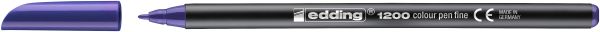 Edding faserschreiber 1200 0,5-1mm 1200-8 violett - Edding-1200-8-4004764033287
