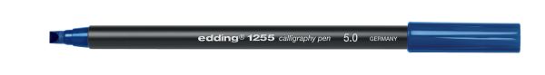 Edding calligraphy 1255 5mm 1255-17-5.0 stahlblau - Edding-1255-17-50-4004764926527