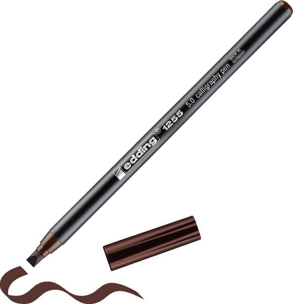 Edding calligraphy 1255 5mm 1255-18-5.0 dunkelbraun - Edding-1255-18-5.0-4004764926541-03.jpg