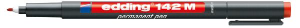 Edding ohp-marker permanent m 142-2 rot - Edding-142-2-4004764000807