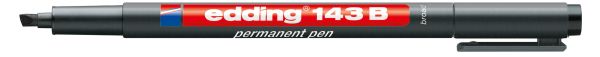 Edding ohp-marker permanent b 143-1 schwarz - Edding-143-1-4004764001163