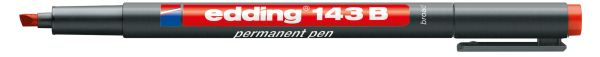 Edding ohp-marker permanent b 143-2 rot - Edding-143-2-4004764001200