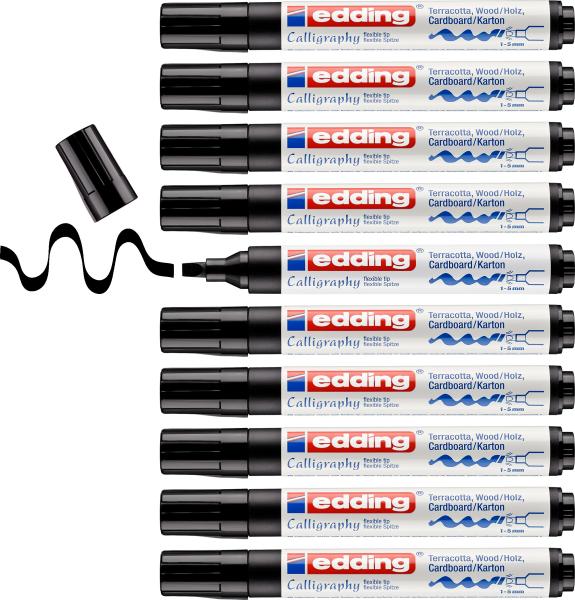 Edding permanent marker 1455 1-5mm 1455-1 schwarz - Edding-1455-1-4004764927104-04.jpg