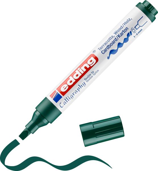Edding permanent marker 1455 1-5mm 1455-25 grün - Edding-1455-25-4004764927197-03.jpg