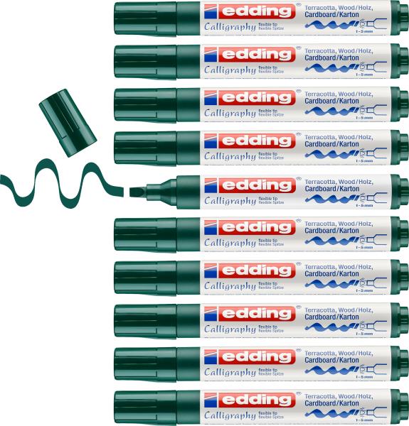 Edding permanent marker 1455 1-5mm 1455-25 grün - Edding-1455-25-4004764927197-04.jpg