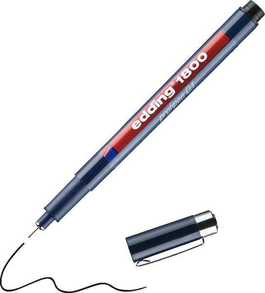 Edding profipen 1800 0.10-0.25mm 1800-1-01 schwarz - Edding-1800-1-01-4004764043859-03.jpg