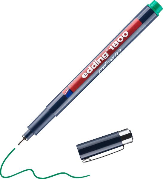 Edding profipen 1800 0.35mm 1800-4-03 grün - Edding-1800-4-03-4004764044139-03.jpg