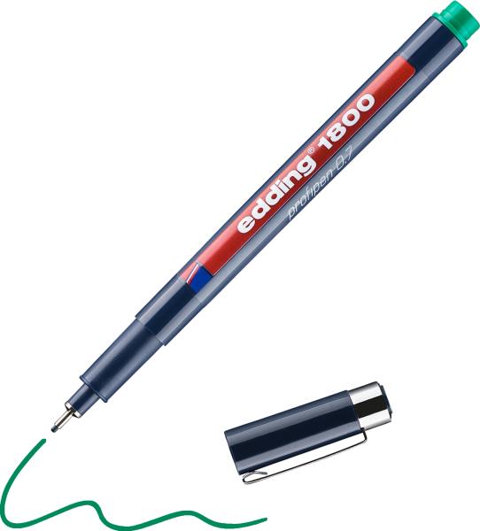 Edding profipen 1800 0.70mm 1800-4-07 grün - Edding-1800-4-07-4004764325757-03.jpg