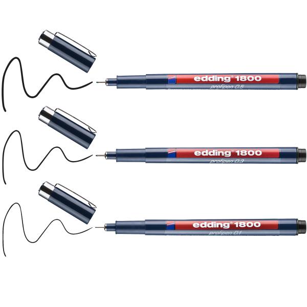 Edding profipen 1800 0,1mm 1800-e3 schwarz 3 stück - Edding-1800-e3-4004764044603-02.jpg