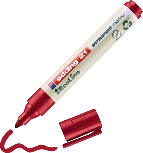 Edding permanent marker 21 1.5-3mm 21-2 rot - Edding-21-2-4004764917815-04.jpg