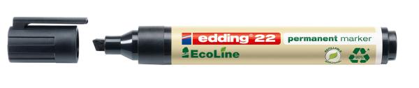 Edding permanent marker 22 1.0-5.0mm 22-1 schwarz - Edding-22-1-4004764917969