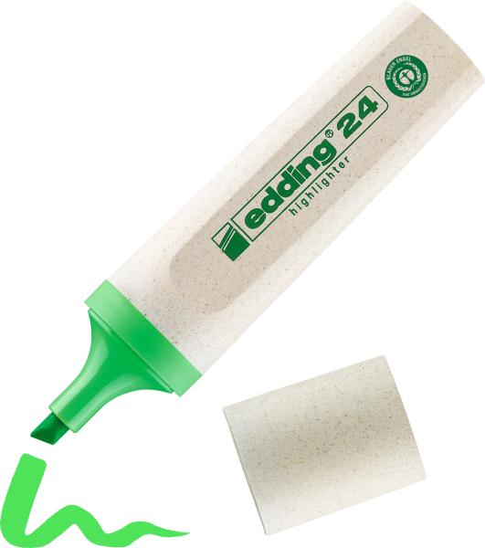 Edding ecoline textmarker 24 2-5mm 24-11 hellgrün - Edding-24-11-4004764917693-03.jpg