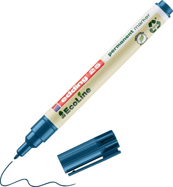 Edding permanent marker 25 ecoline 25-3 blau - Edding-25-3-4004764971626-04.jpg