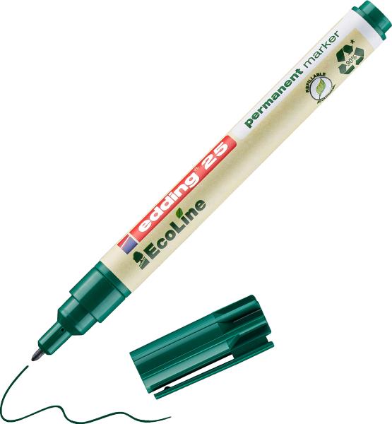 Edding permanent marker 25 ecoline 25-4 grün - Edding-25-4-4004764971657-04.jpg