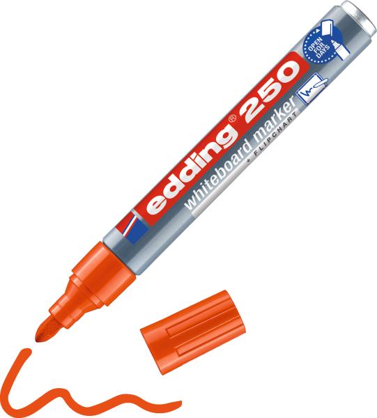 Edding whiteboard marker 250 1,5-3mm 250-6 orange - Edding-250-6-4004764012961-03.jpg