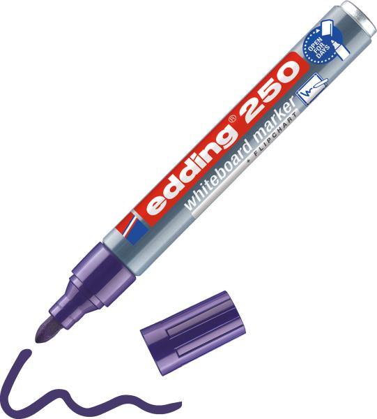 Edding whiteboard marker 250 1,5-3mm 250-8 violett - Edding-250-8-4004764012985-03.jpg