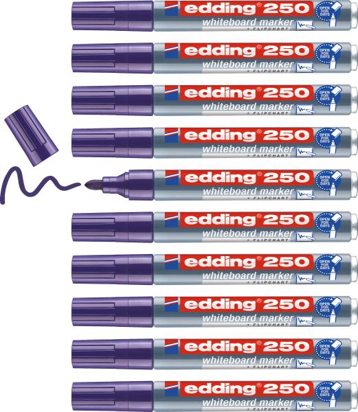 Edding whiteboard marker 250 1,5-3mm 250-8 violett - Edding-250-8-4004764012985-04.jpg