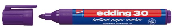 Edding permanent marker 30 1,5-3mm 30-8 violett - Edding-30-8-4004764064540