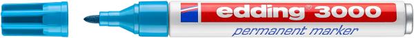 Edding permanent marker 3000 1,5-3mm 3000-10 hellblau - Edding-3000-10-4004764008056-02.jpg