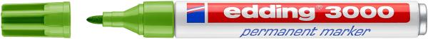 Edding permanent marker 3000 1,5-3mm 3000-11 hellgrün - Edding-3000-11-4004764008063-02.jpg
