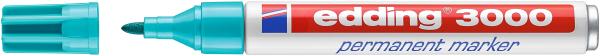 Edding permanent marker 3000 1,5-3mm 3000-14 türkis - Edding-3000-14-4004764008094-02.jpg