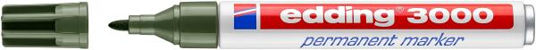 Edding permanent marker 3000 1,5-3mm 3000-15 olivgrün - Edding-3000-15-4004764008100-02.jpg