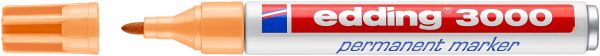 Edding permanent marker 3000 1,5-3mm 3000-16 hellorange - Edding-3000-16-4004764008117