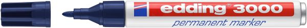 Edding permanent marker 3000 1,5-3mm 3000-17 stahlblau - Edding-3000-17-4004764008124