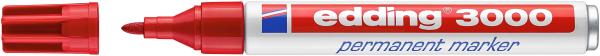 Edding permanent marker 3000 1.5-3mm 3000-2 rot, wasserfest - Edding-3000-2-4004764007974-02.jpg