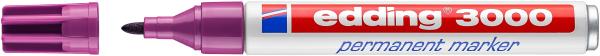 Edding permanent marker 3000 1,5-3mm 3000-20 rotviolett - Edding-3000-20-4004764008155-02.jpg
