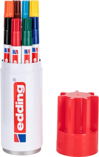 Edding permanent marker 3000 1,5-3mm 3000-box8 8 farben, dose - Edding-3000-box8-4004764947201-03.jpg