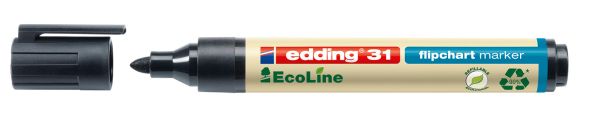 Edding flipchart marker 31 1.5-3mm 31-1 schwarz - Edding-31-1-4004764947041