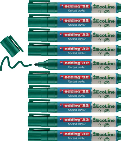 Edding flipchart marker 31 1.5-3mm 31-4 grün - Edding-31-4-4004764947133-04.jpg