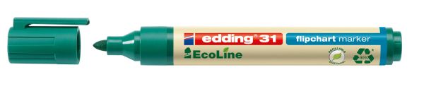 Edding flipchart marker 31 1.5-3mm 31-4 grün - Edding-31-4-4004764947133