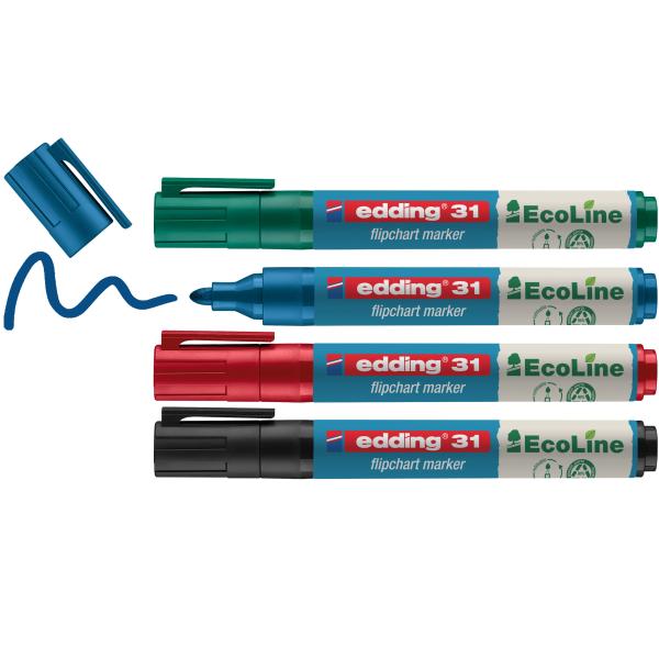 Edding flipchart marker 31 1,5-3mm 31-e4 4er etui - Edding-31-e4-4004764957798-02.jpg