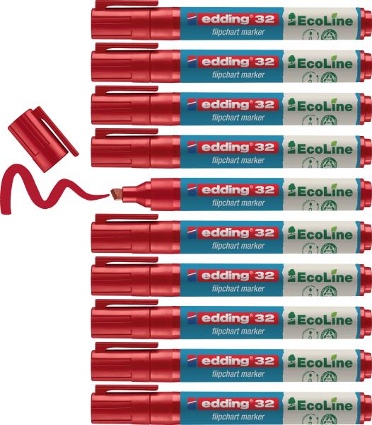 Edding flipchart marker 32 1-5mm 32-2 rot - Edding-32-2-4004764946952-04.jpg
