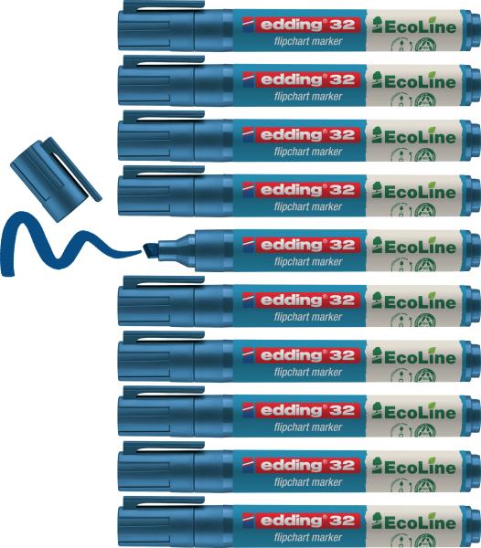 Edding flipchart marker 32 1-5mm 32-3 blau - Edding-32-3-4004764946983-04.jpg