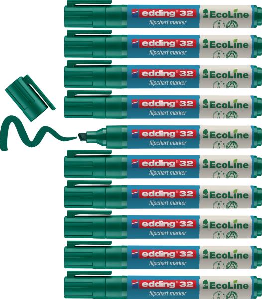 Edding flipchart marker 32 1-5mm 32-4 grün - Edding-32-4-4004764947010-04.jpg