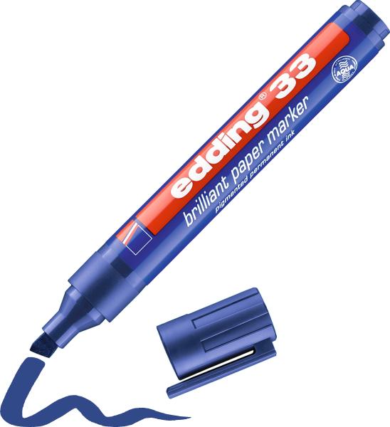 Edding permanent marker 33 33-3 blau - Edding-33-3-4004764304875-03.jpg