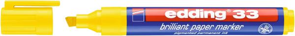 Edding permanent marker 33 1-5mm 33-5 gelb - Edding-33-5-4004764064571-02.jpg